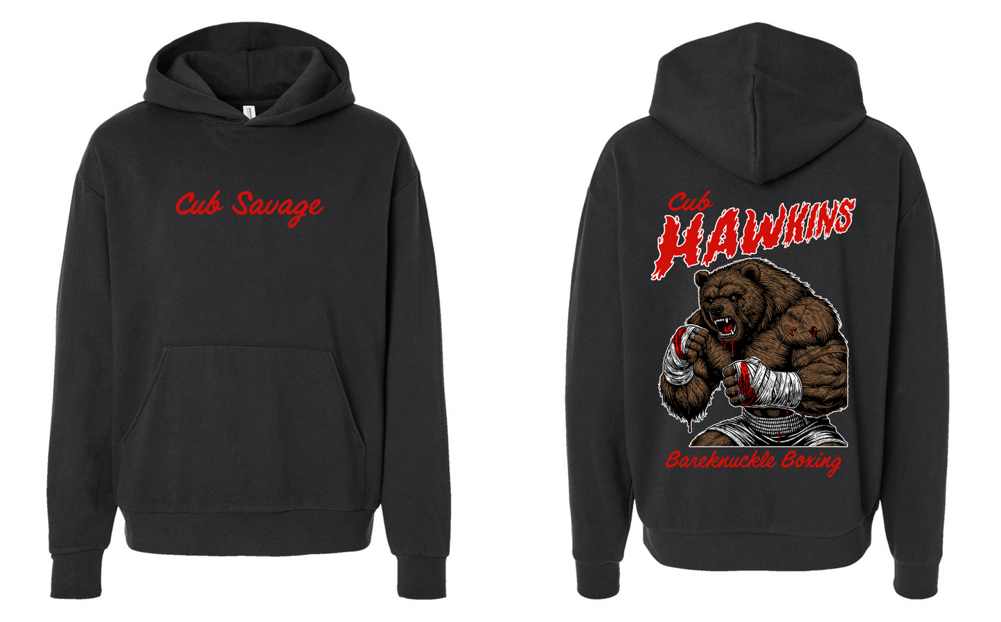 Cub Savage Black Hoodie