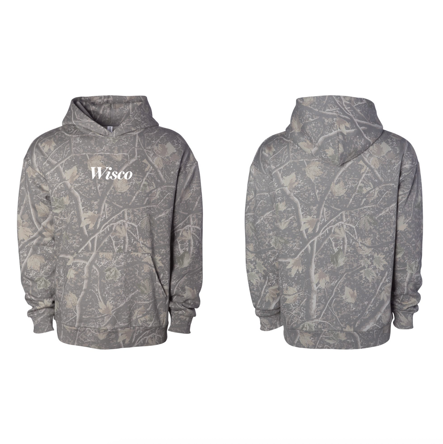 Wisco Camo Hoodie