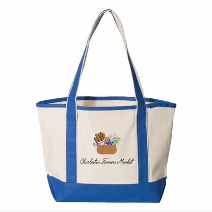 Royal Blue Totes