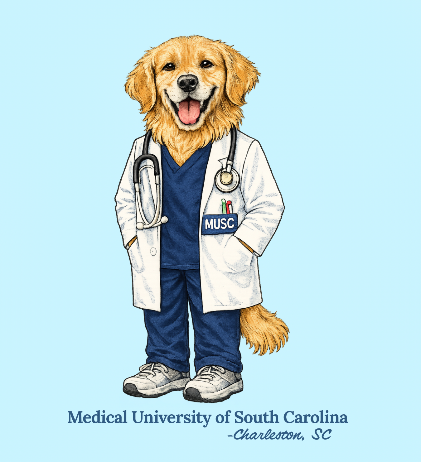 Doctor Retriever Comfort Color T-Shirt