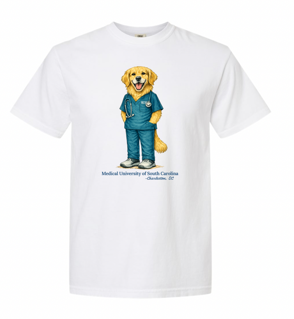 Respiratory Therapy Retriever Comfort Color T-Shirt