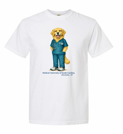 Respiratory Therapy Retriever Comfort Color T-Shirt