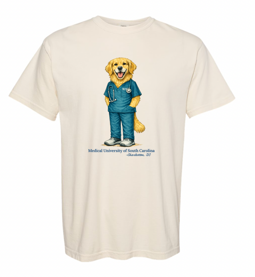 Respiratory Therapy Retriever Comfort Color T-Shirt