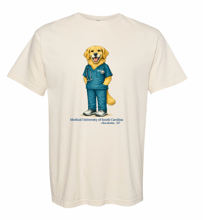 Respiratory Therapy Retriever Comfort Color T-Shirt