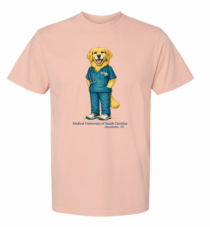 Respiratory Therapy Retriever Comfort Color T-Shirt