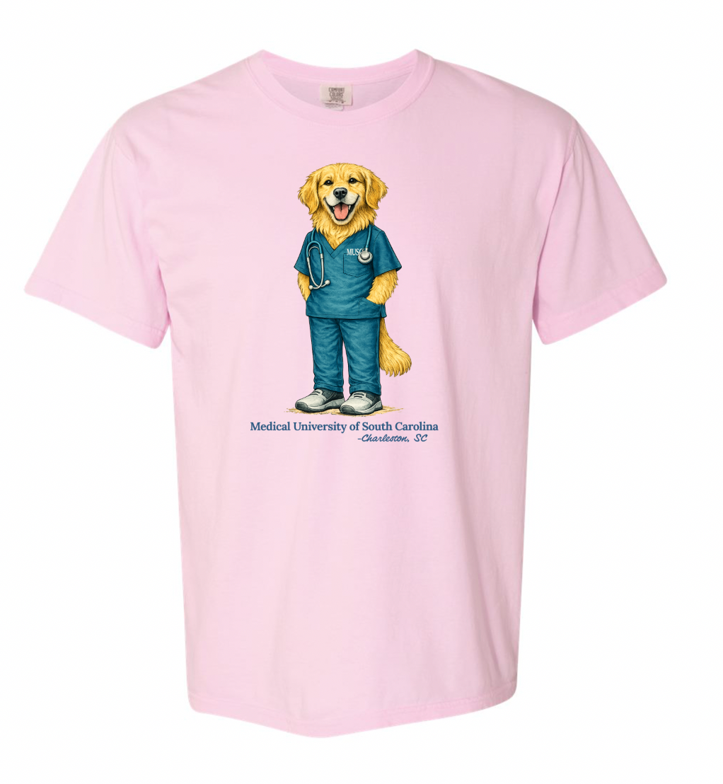 Respiratory Therapy Retriever Comfort Color T-Shirt