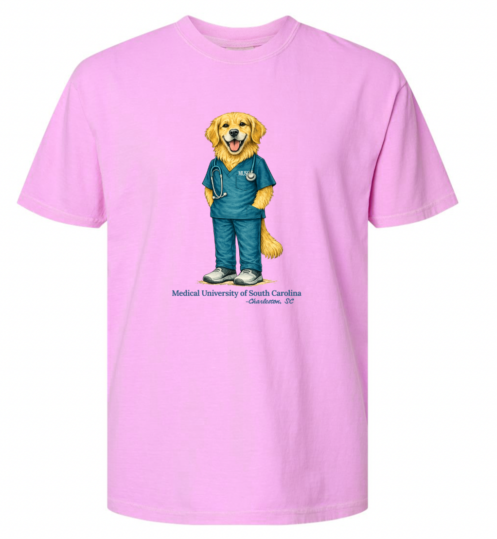 Respiratory Therapy Retriever Comfort Color T-Shirt