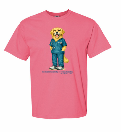 Respiratory Therapy Retriever Comfort Color T-Shirt