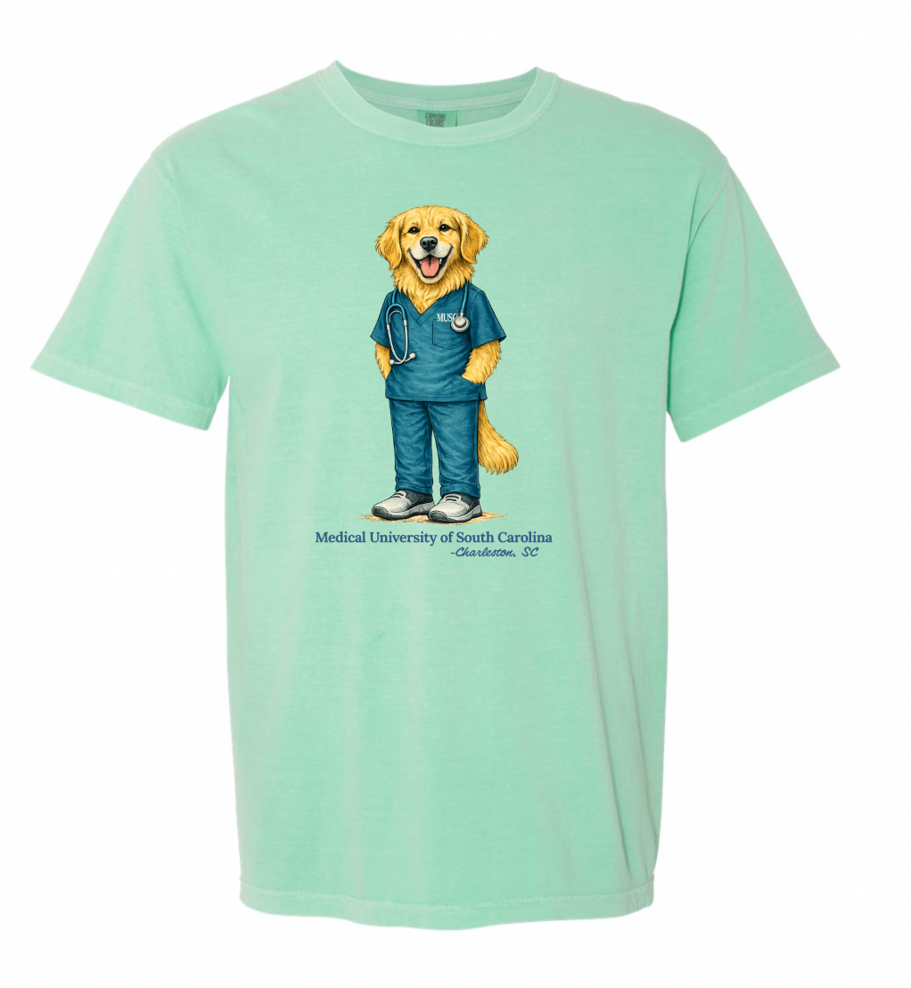 Respiratory Therapy Retriever Comfort Color T-Shirt