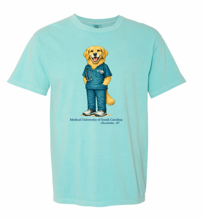 Respiratory Therapy Retriever Comfort Color T-Shirt