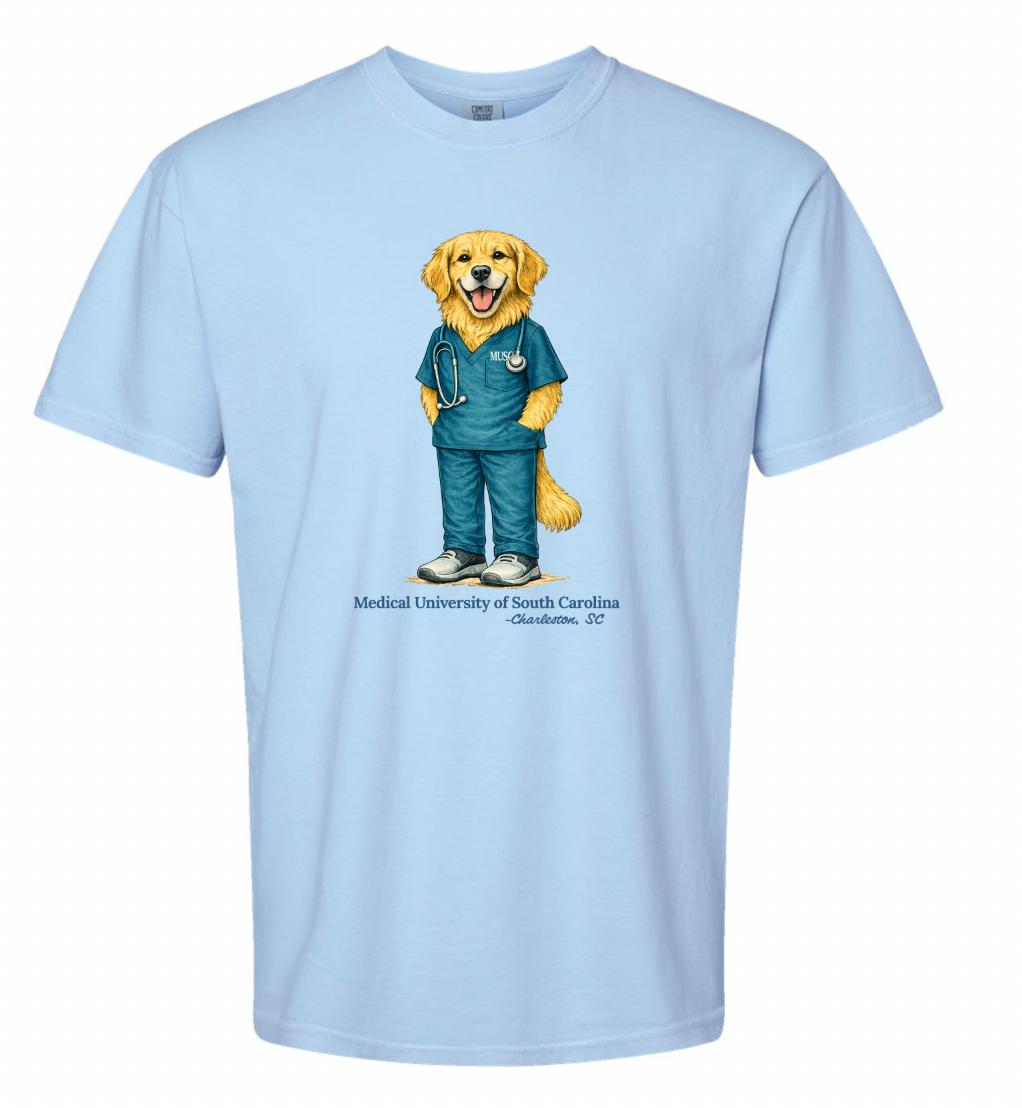 Respiratory Therapy Retriever Comfort Color T-Shirt