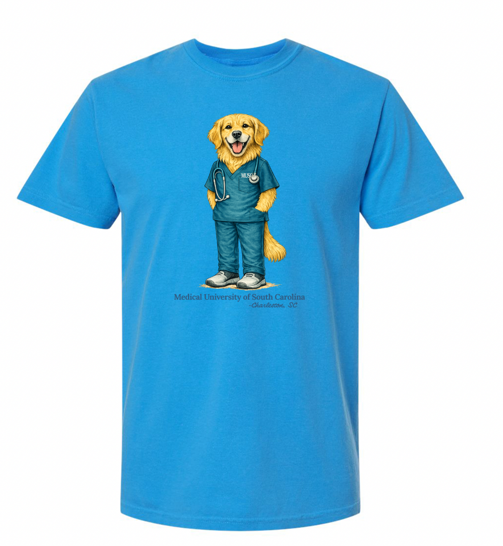 Respiratory Therapy Retriever Comfort Color T-Shirt
