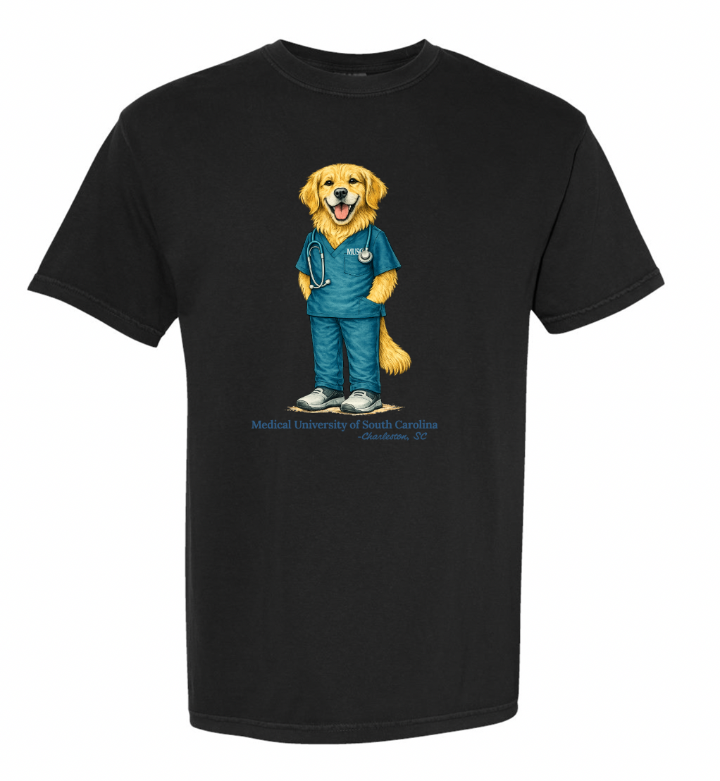 Respiratory Therapy Retriever Comfort Color T-Shirt
